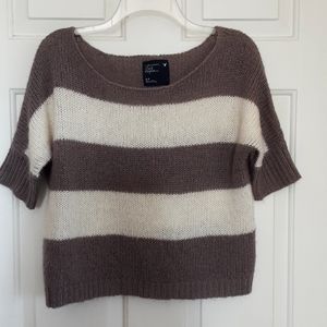 American Eagle Outfitters cropped sweater top womens size S/P